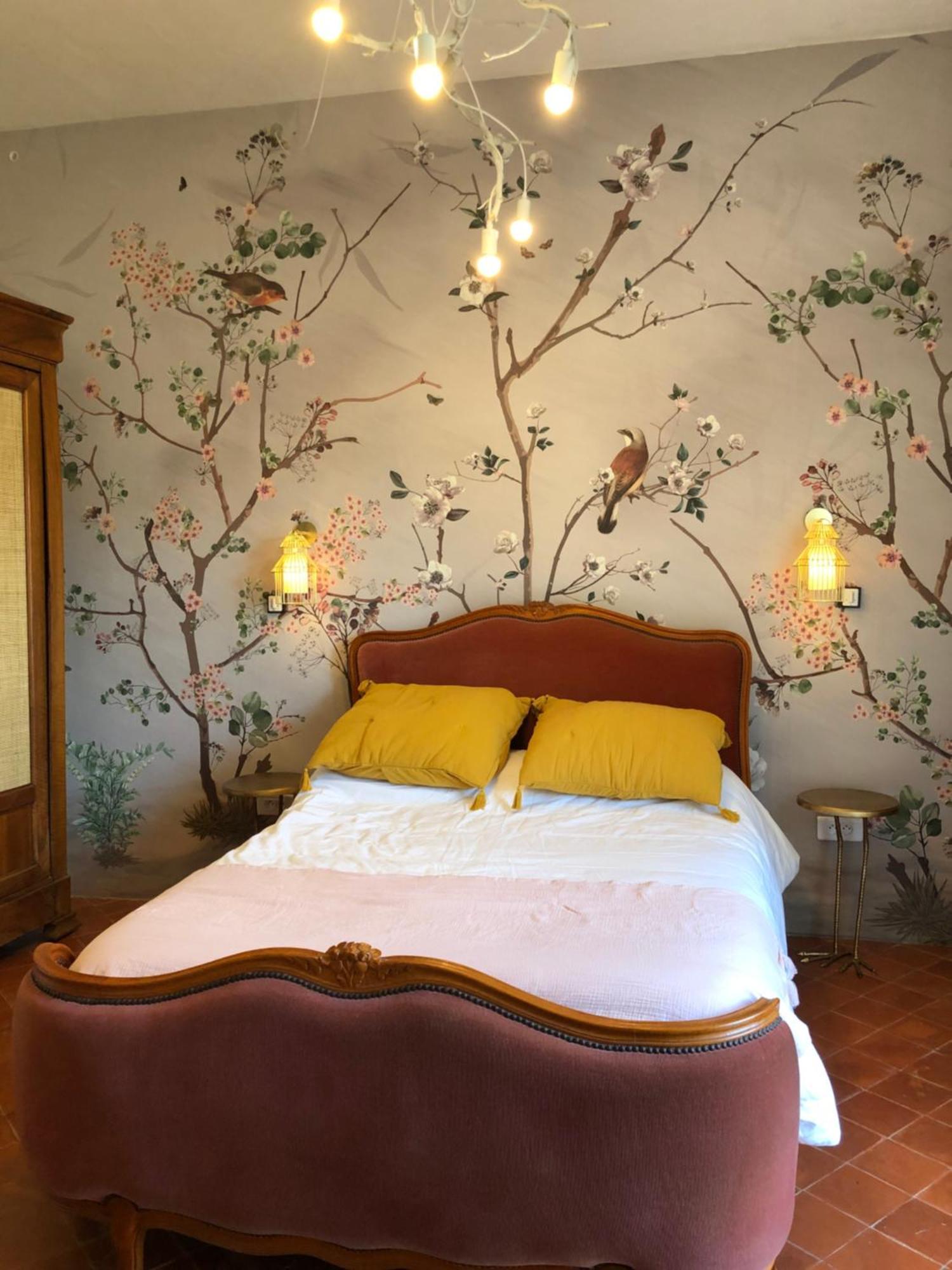 L'Oiseau Bleu Rollier Bed & Breakfast Roubia Ngoại thất bức ảnh